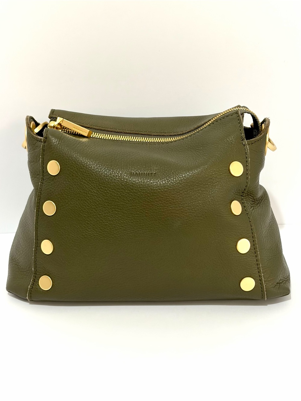 Hammitt Bryant MD Crossbody Bag In Olive 🫒 With Brushed No ShoulderStrap